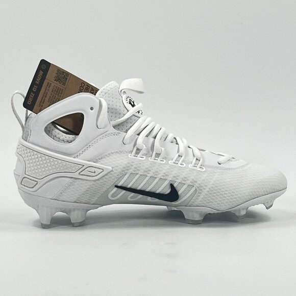 Nike Huarache 9 Elite LAX \'White Black\' FD0088-101 Lacrosse Cleats Multi Size main image 11